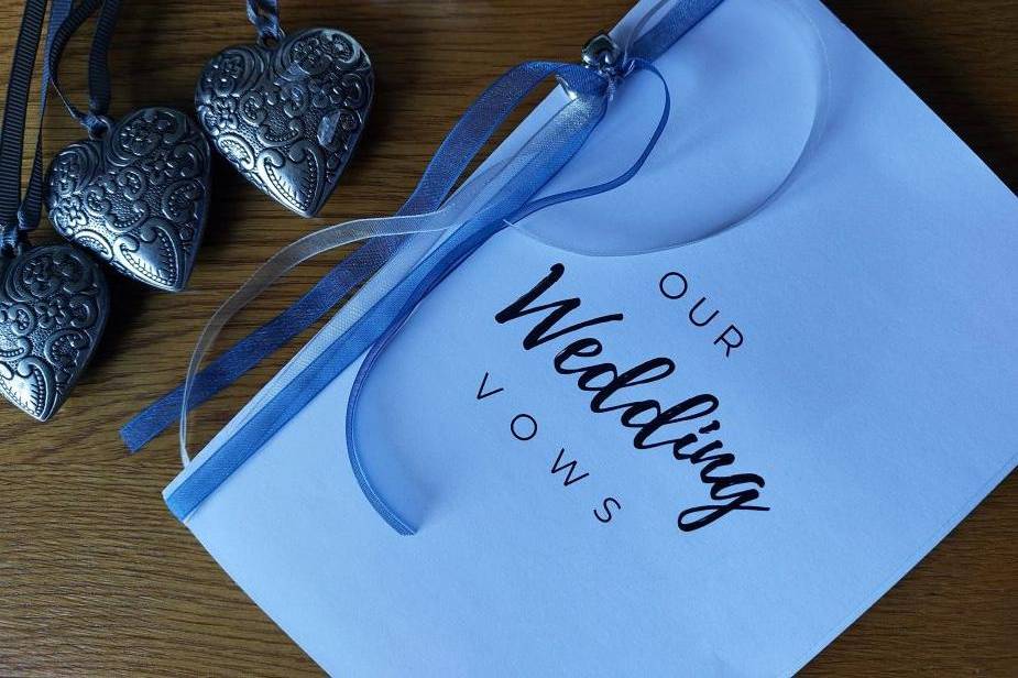 Writing your personalised vows