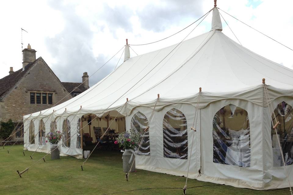 Vintage Marquees in Wiltshire - Wedding Marquee & Tipi Hire | hitched.co.uk