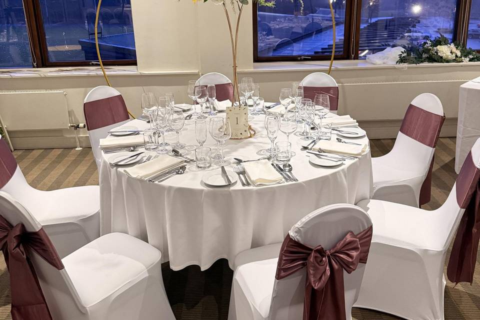 Table Set Up