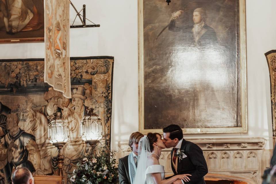 You may now kiss the bride