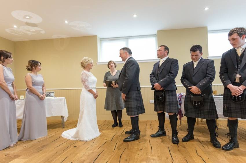 Ceremony in the Links Suite