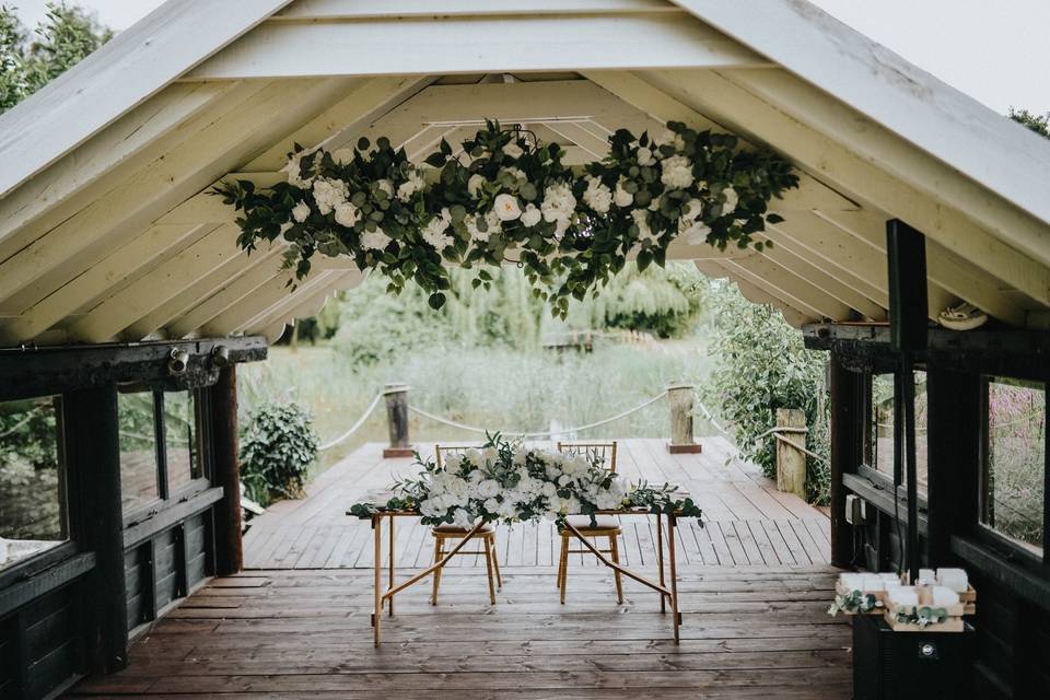 Boat House Ceremony Area