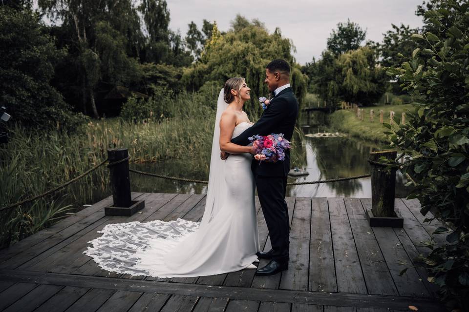 Couple on jetty