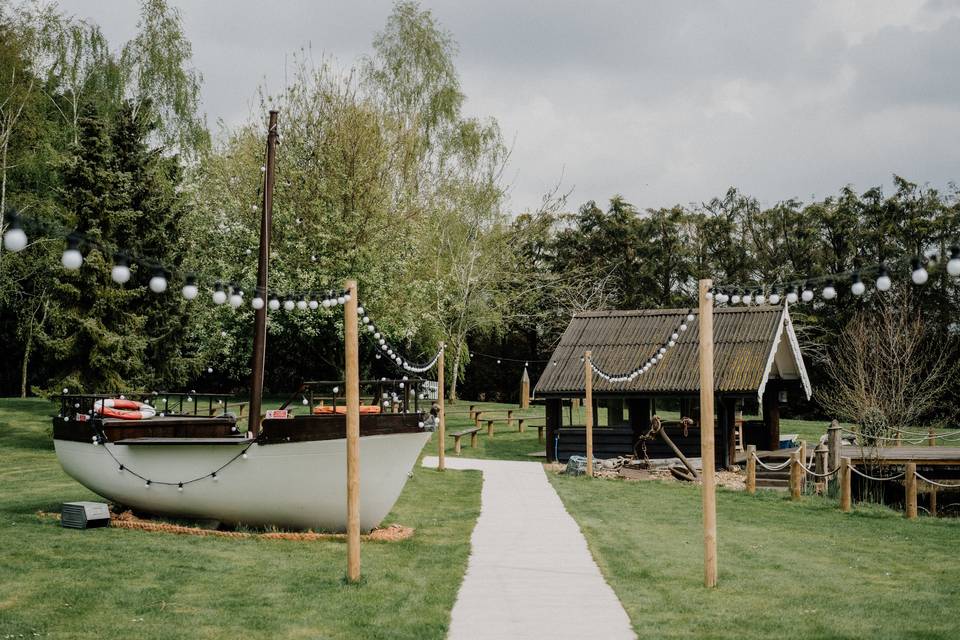 Pathway to Boat House and Bar