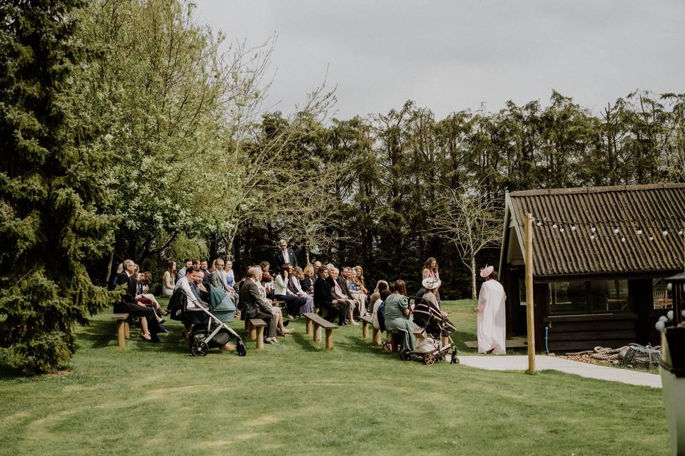 Outside Ceremony Area