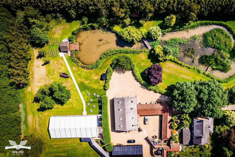 Birds Eye View of Venue