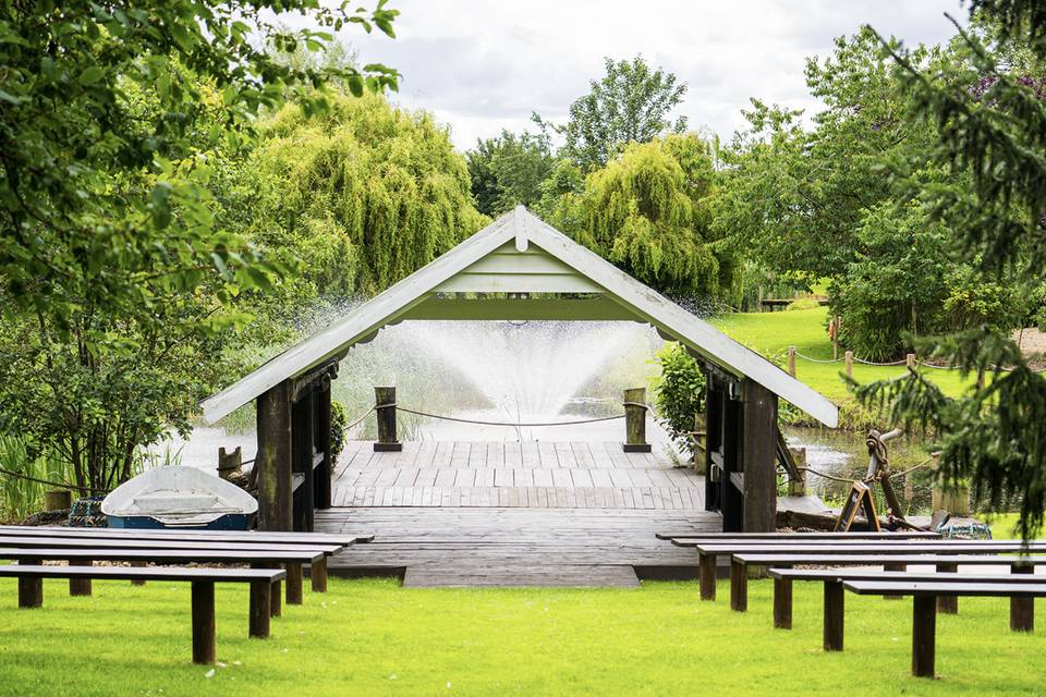 Outdoor Ceremony Fountain