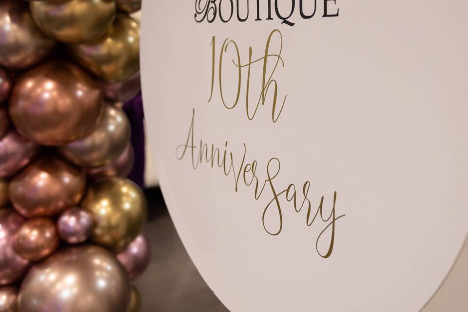10 years of the boutique