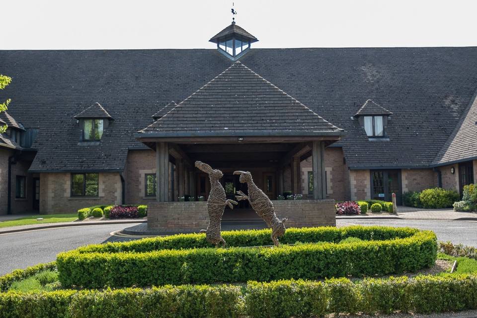 Front of the Hotel