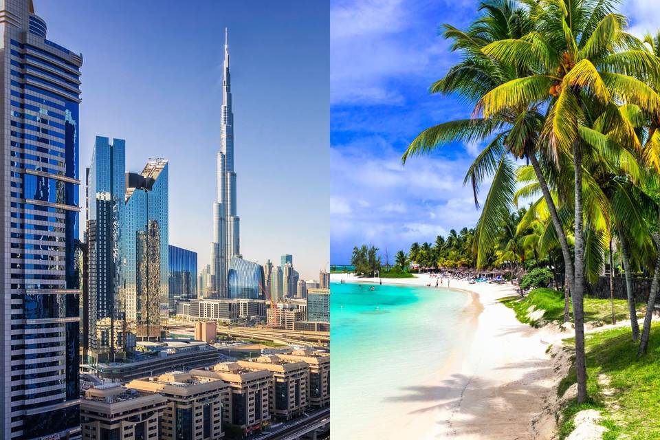 Dubai and Mauritius