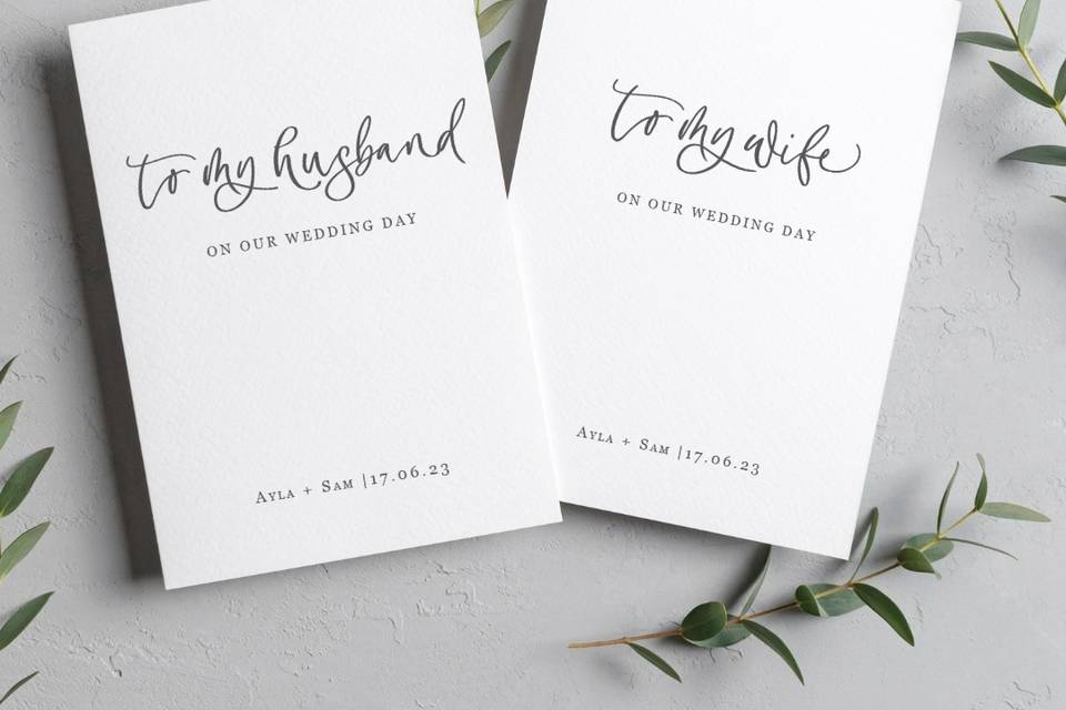 Vows Cards