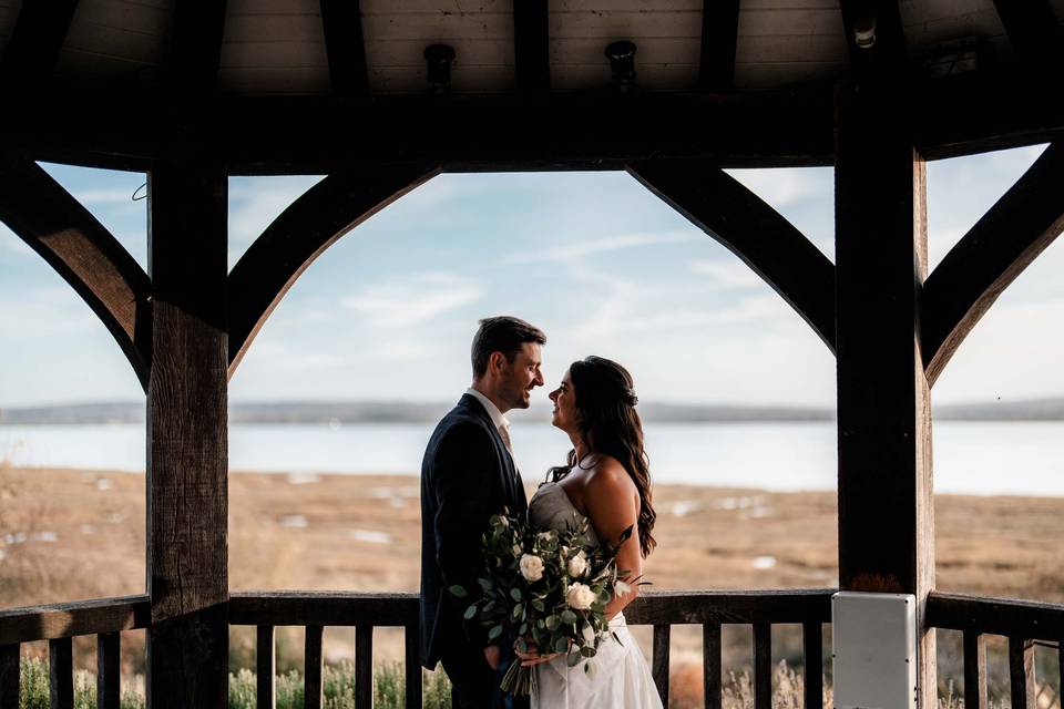 Bride and groom