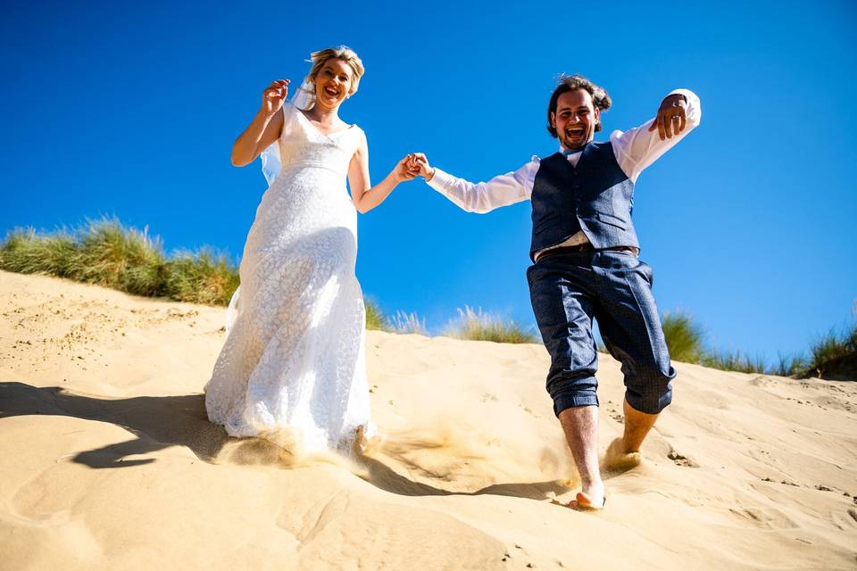 Couple on the beach