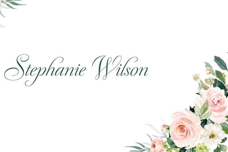 Guest placename personalised