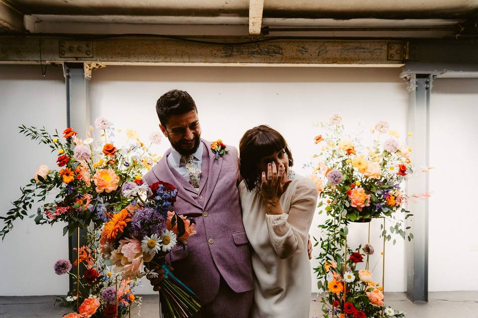 Industrial wedding