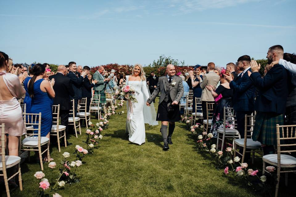 Flower aisle