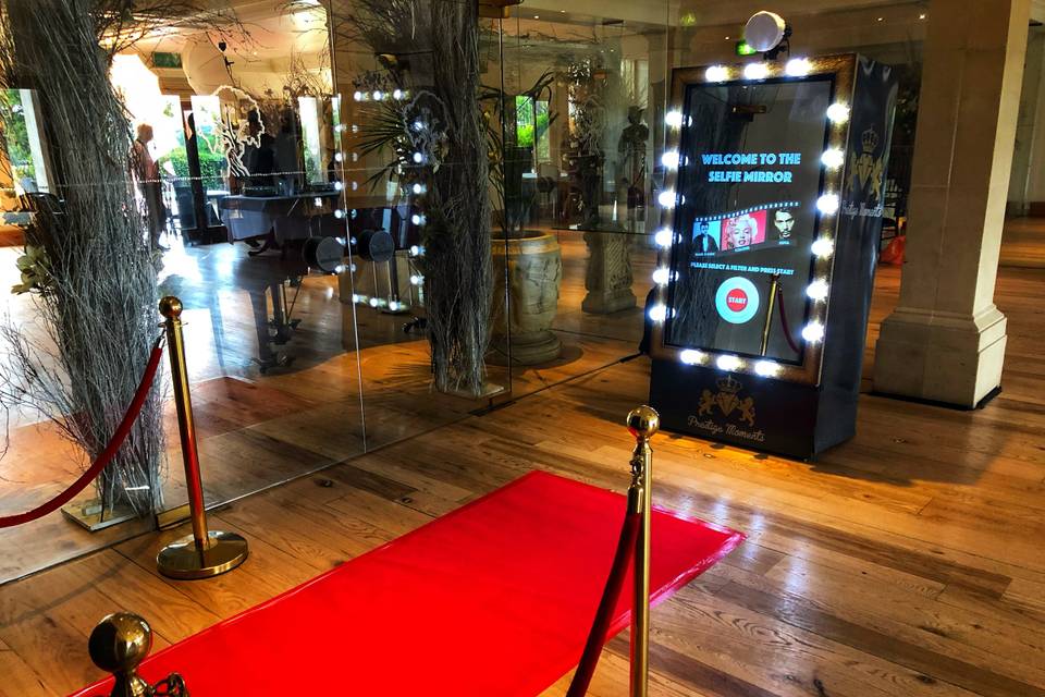 Red carpet welcome