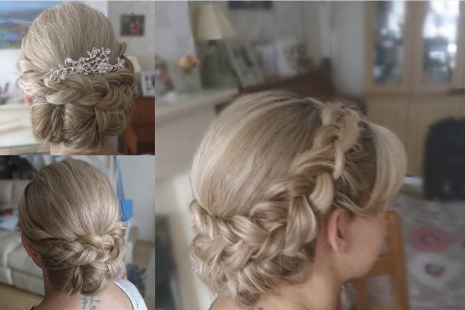 Bridal hair