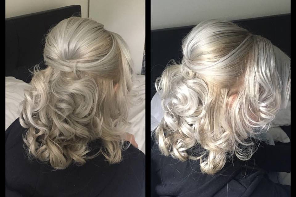 Bridal hair