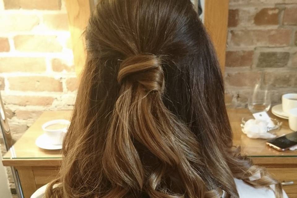 Bridal hair