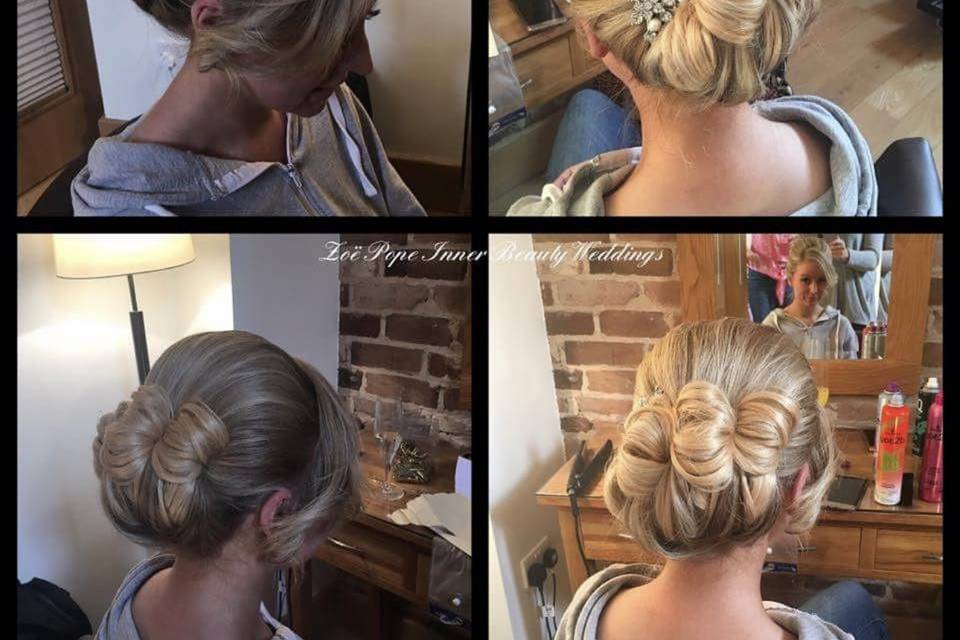 Bridal hair
