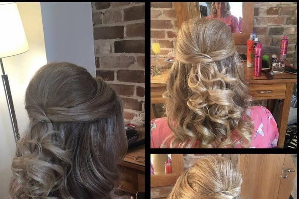 Bridal hair