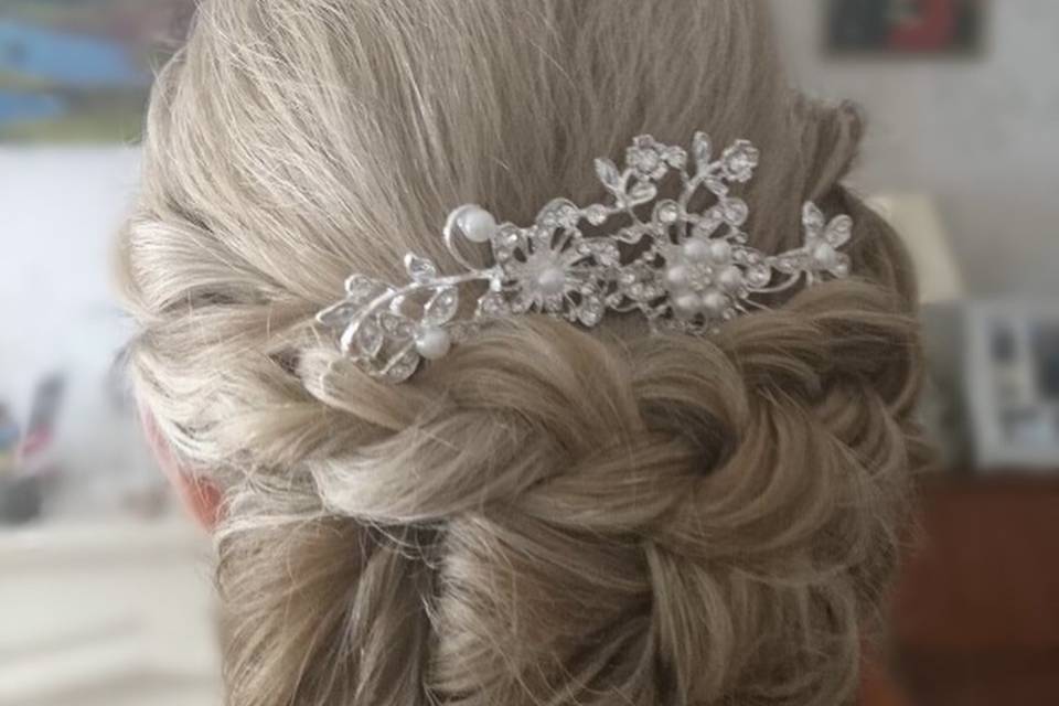 Bridal hair