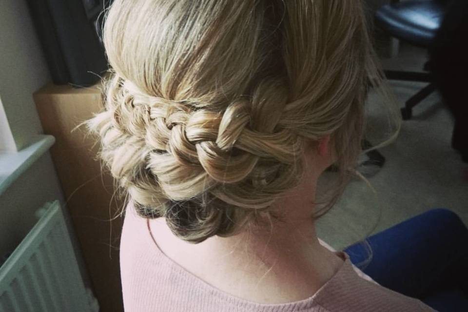 Bridal hair