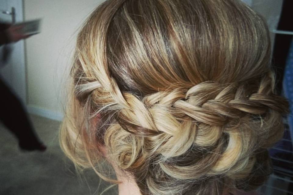 Bridal hair