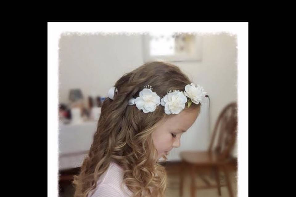 Bridal hair