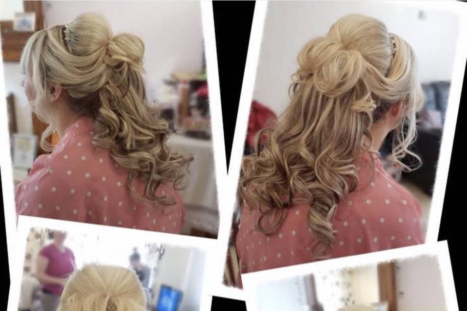 Bridal hair