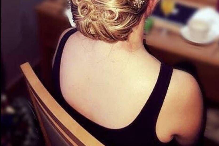 Bridal hair