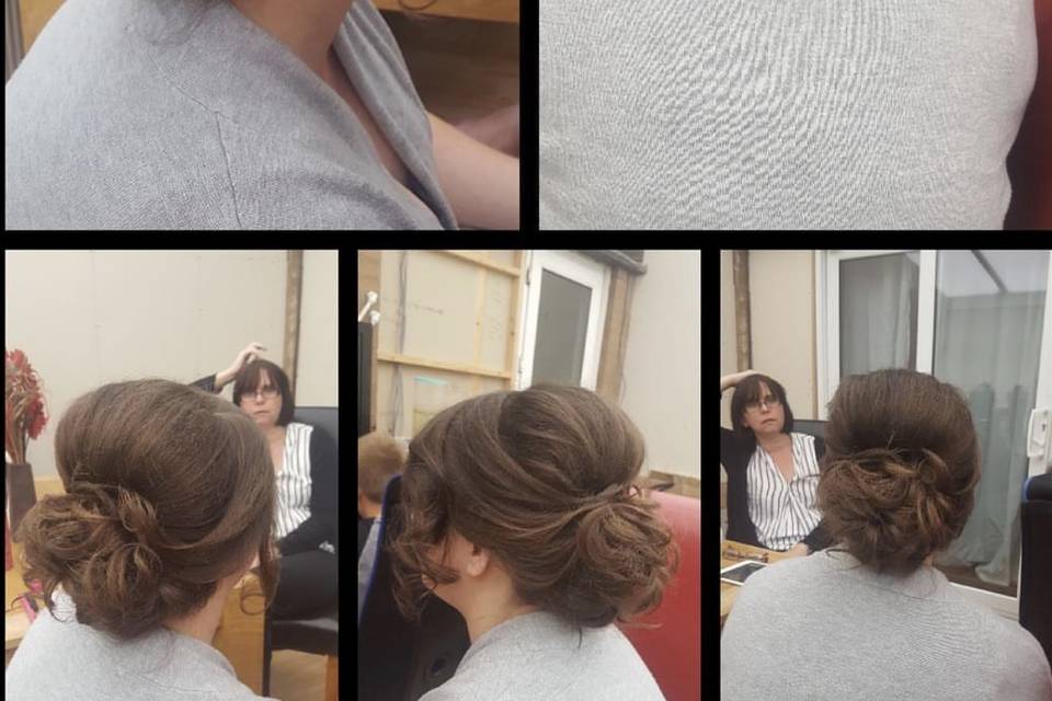 Bridal hair