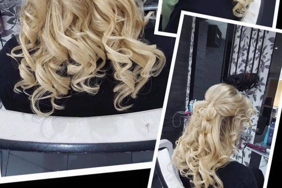 Bridal hair