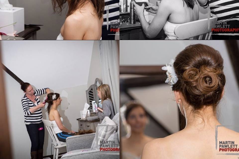 Bridal hair