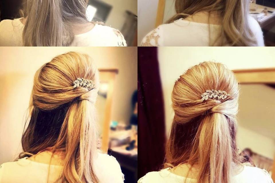 Bridal hair