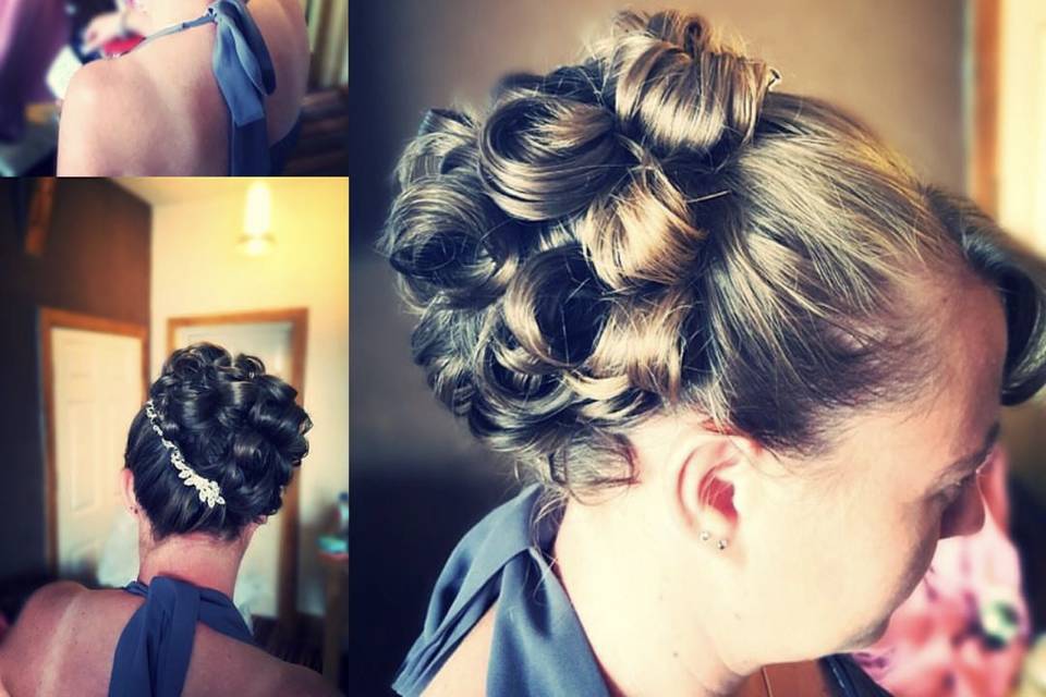 Bridal hair