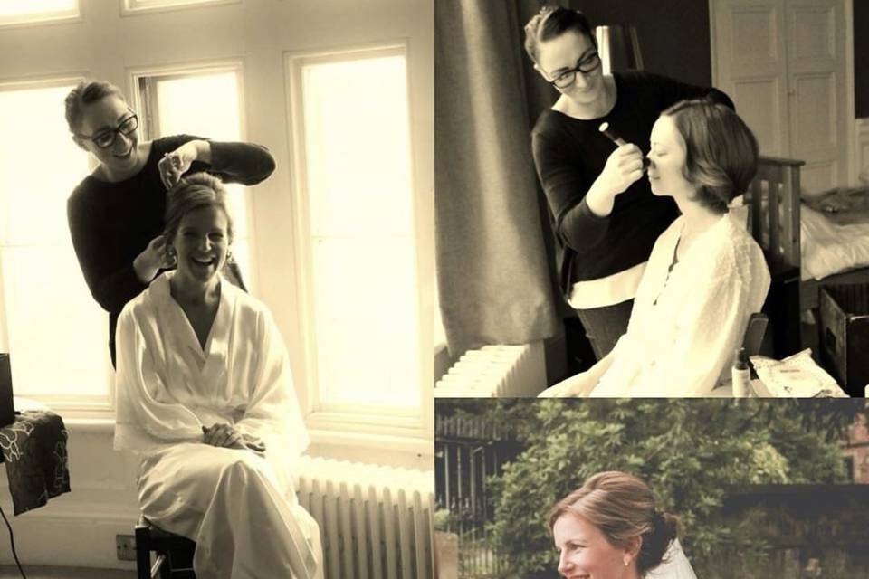 Bridal hair