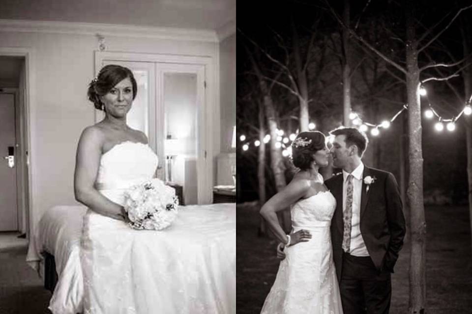 Bridal hair
