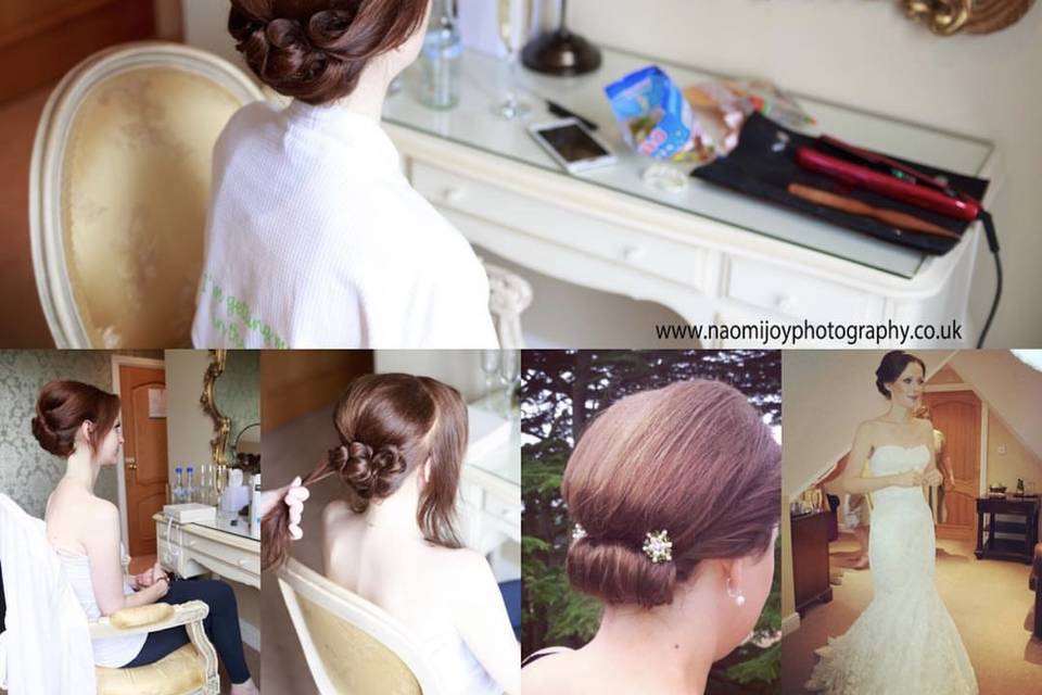 Bridal hair