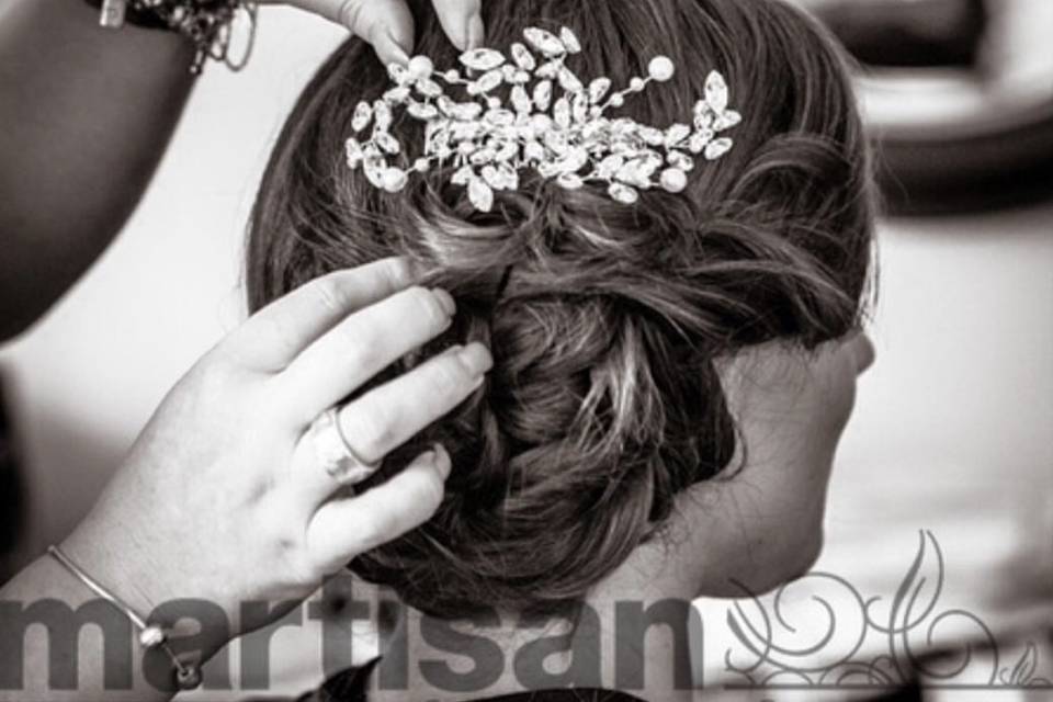 Bridal hair