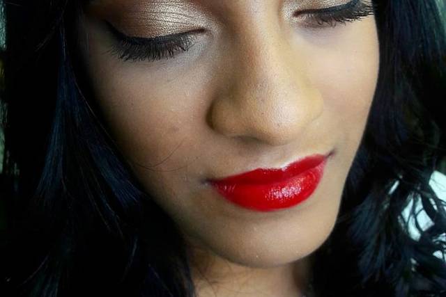 Red lip for the win