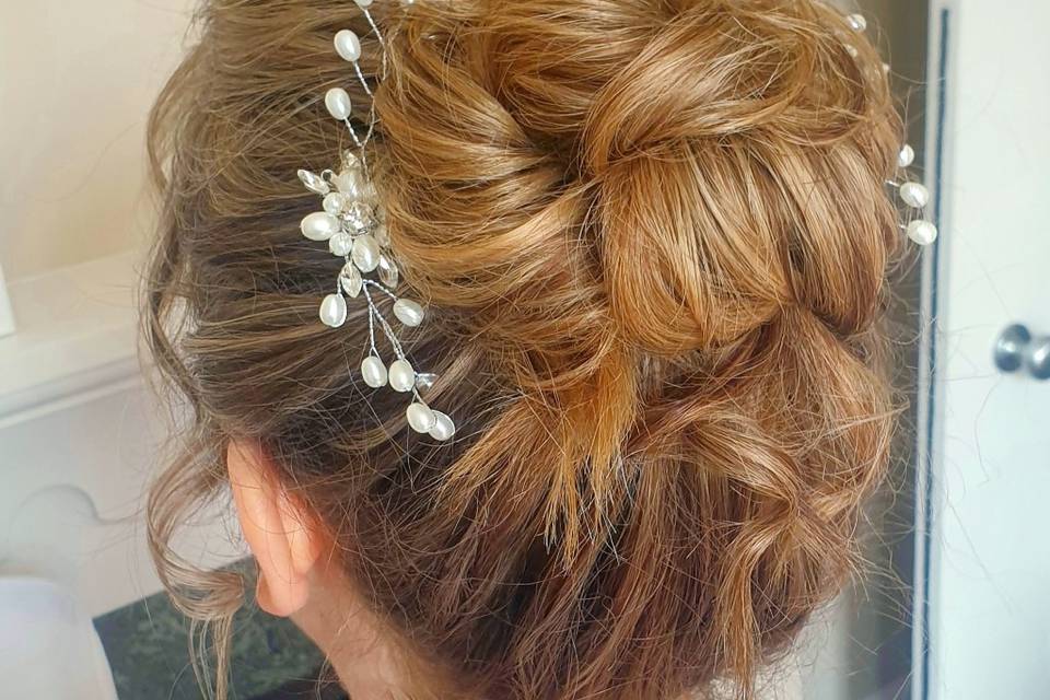 Tousled Chic Bun