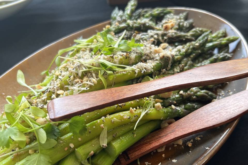 Asparagus & parmesan