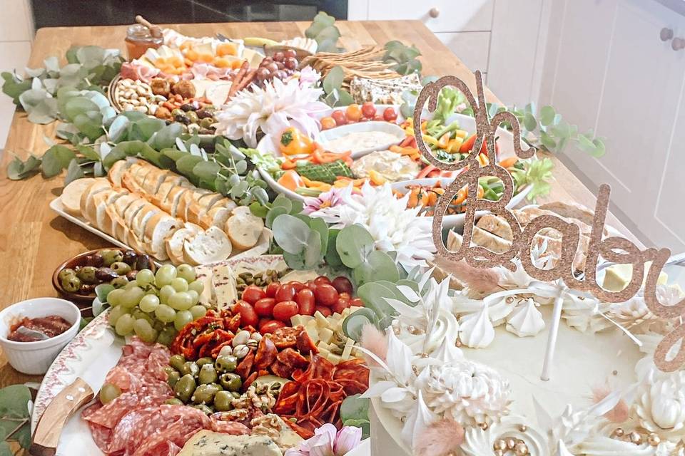 Baby Shower Tablescape