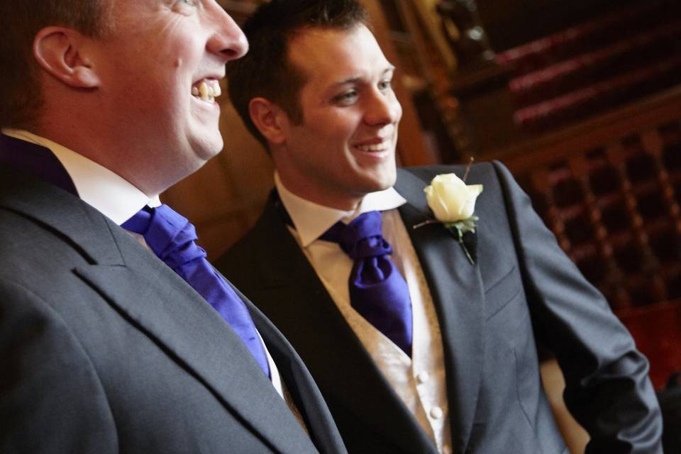 Groom and Best Man