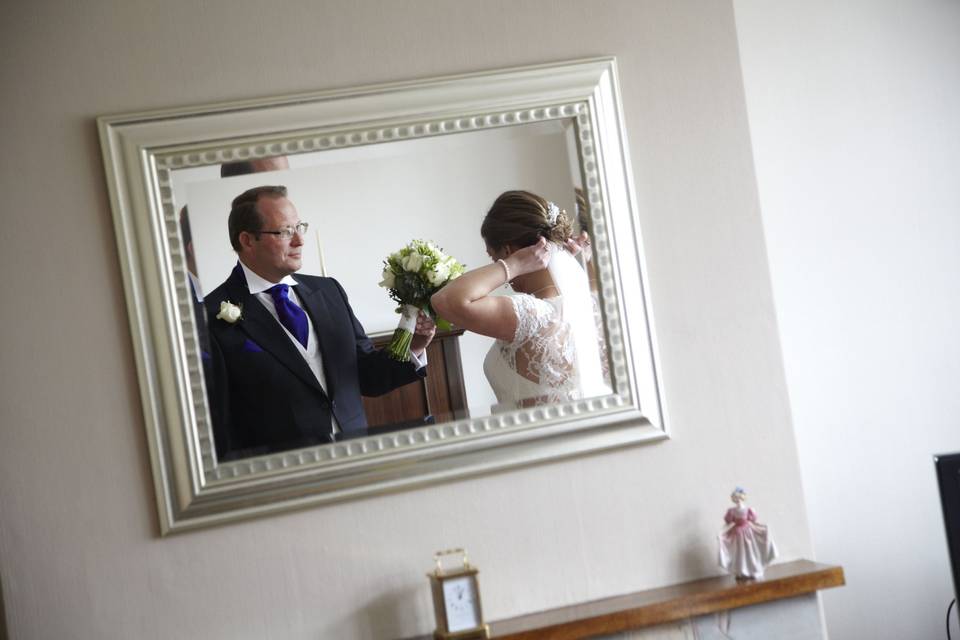 Bride with Father