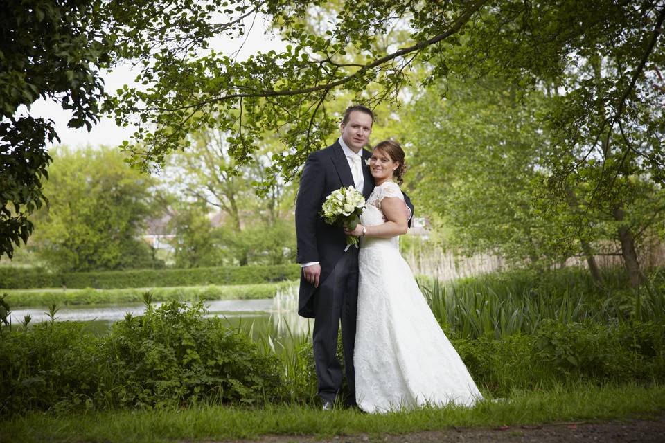 Couple in grounds