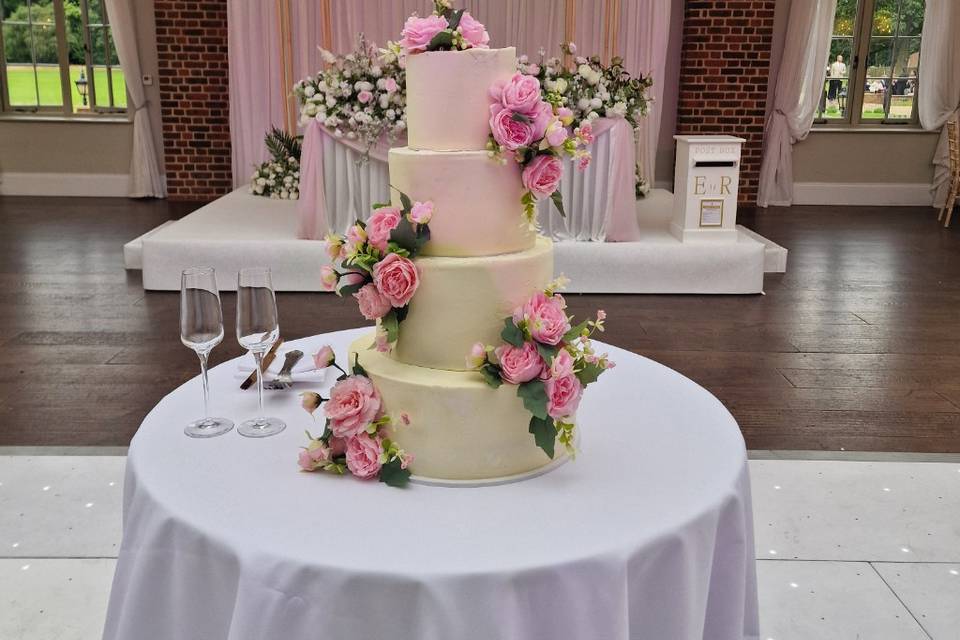 Buttercream Wedding Cake