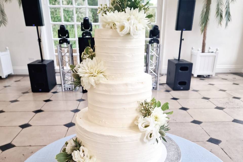 Kew Gardens buttercream cake